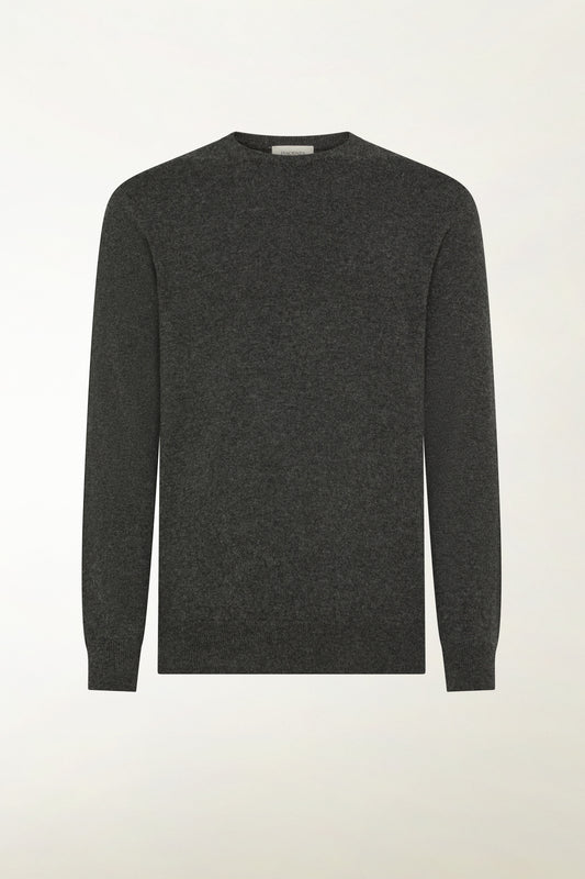 GIROCOLLO IN CASHMERE ANTRACITE