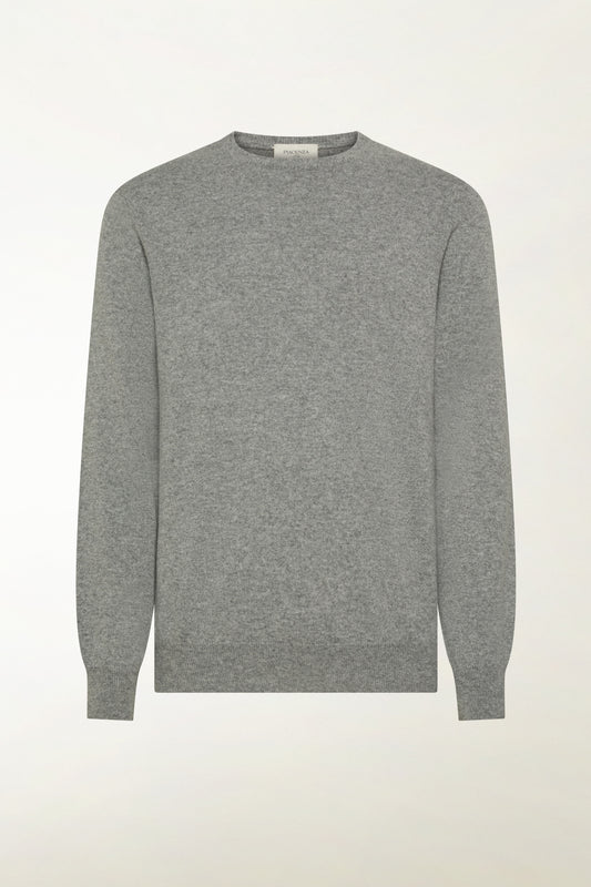 GIROCOLLO IN CASHMERE GRIGIO
