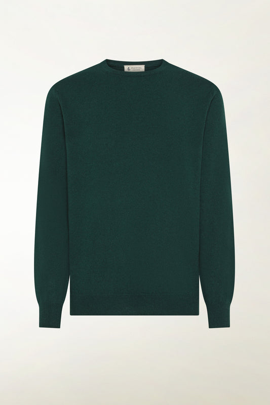 GIROCOLLO IN CASHMERE VERDE