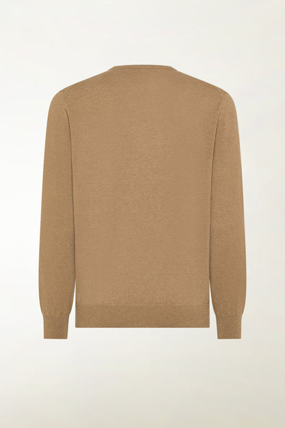 GIROCOLLO IN CASHMERE CAMMELLO