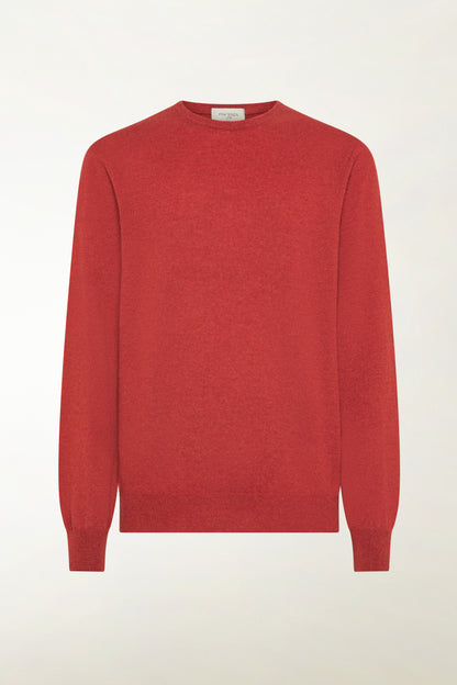 GIROCOLLO IN CASHMERE ROSSO