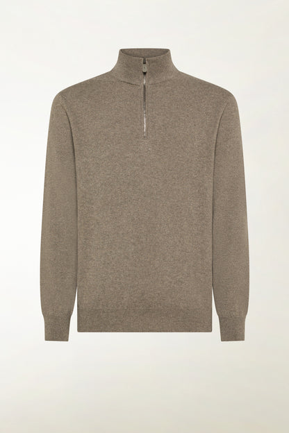 Zip Mock 2/28 100% Alashan Cashmere