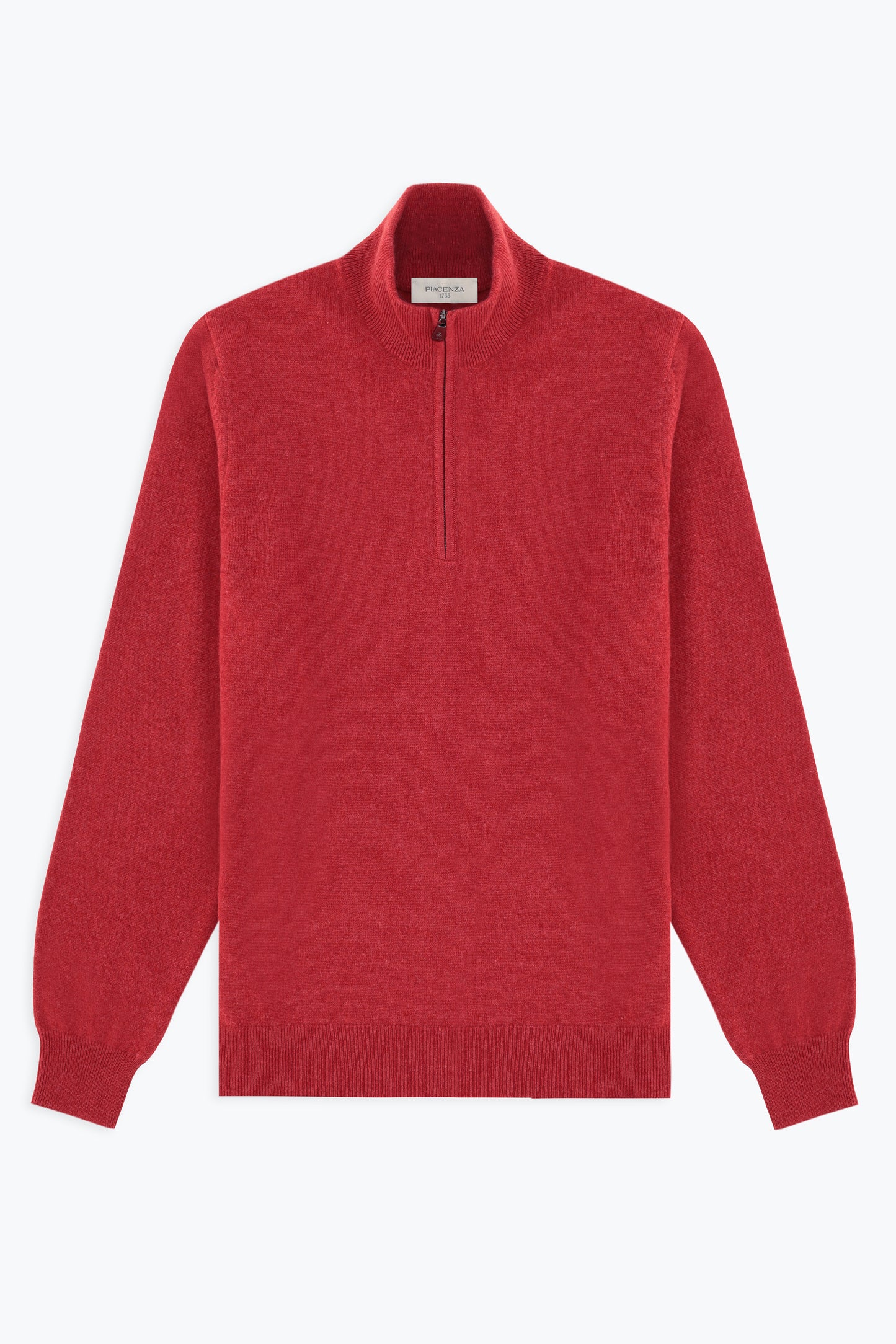 LUPETTO ZIP ROSSO