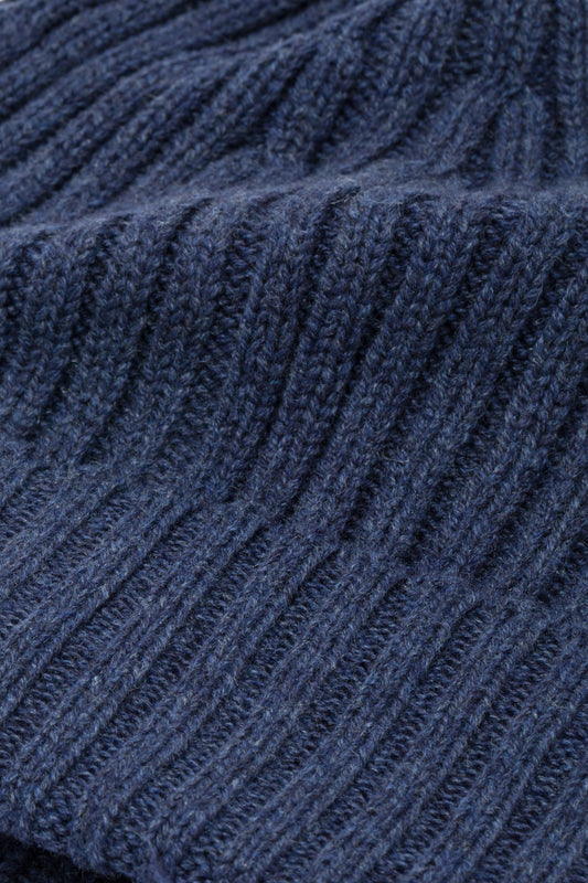 Air force blue cashmere hat - Products | PIACENZA 1733