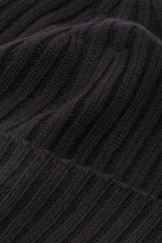 Black cashmere hat - Iconic | PIACENZA 1733