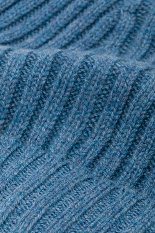 Light blue cashmere hat - Products | PIACENZA 1733
