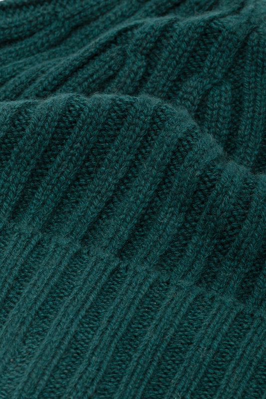 Green cashmere hat - Iconic | PIACENZA 1733