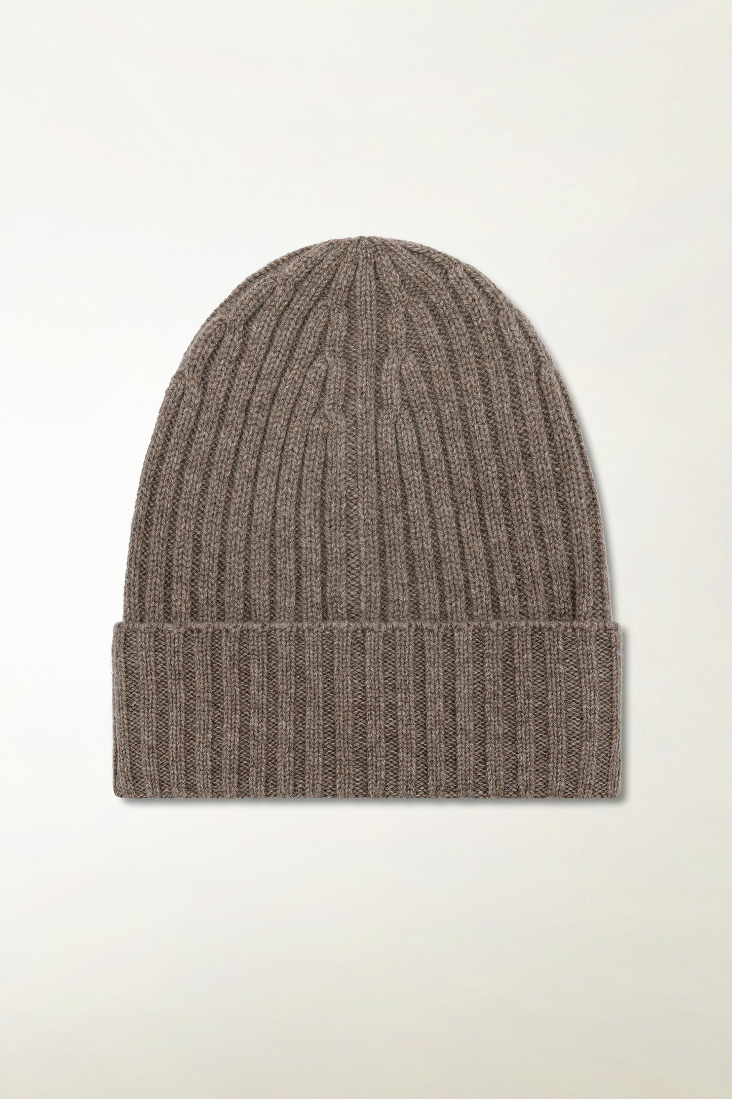 Berretto in Cashmere nocciola