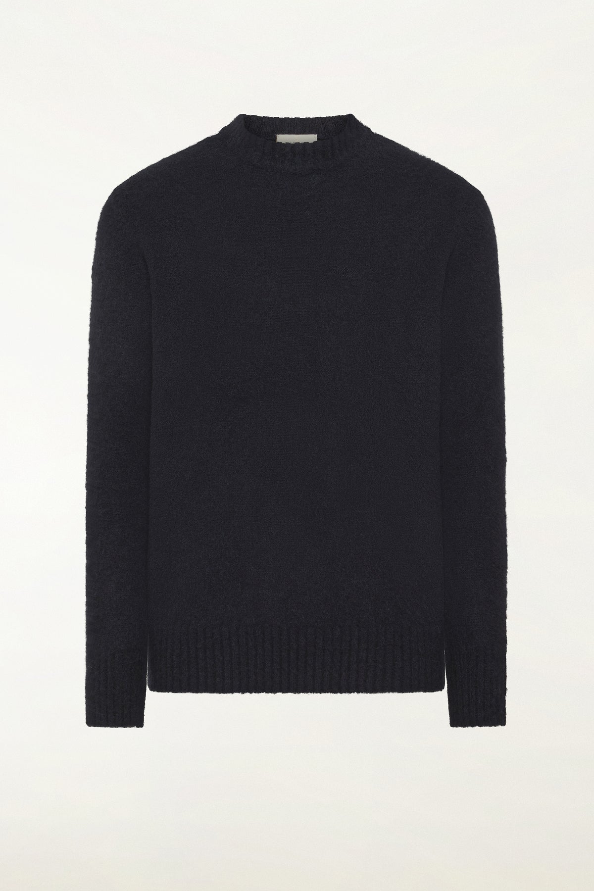 Girocollo in lana color blu navy | PIACENZA 1733