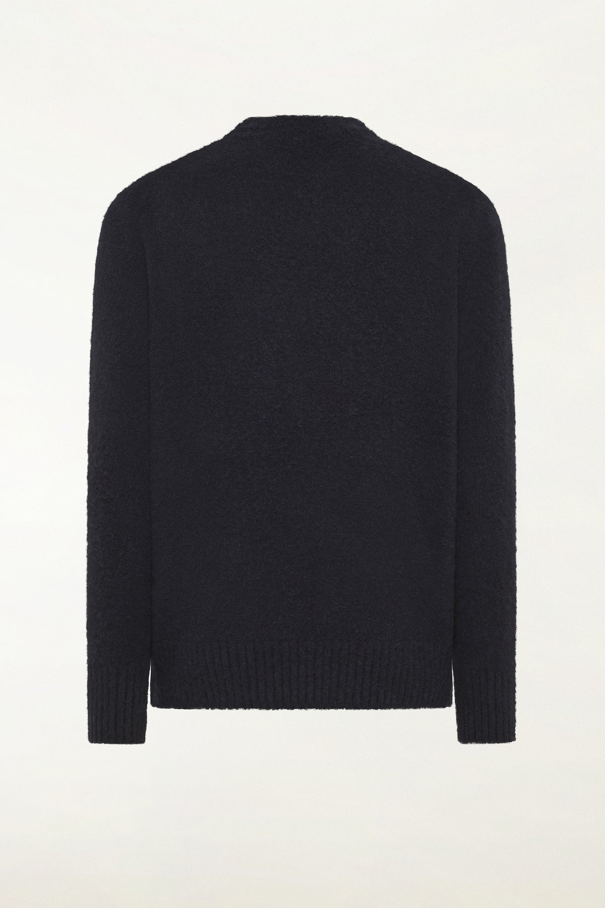 Girocollo in lana color blu navy | PIACENZA 1733