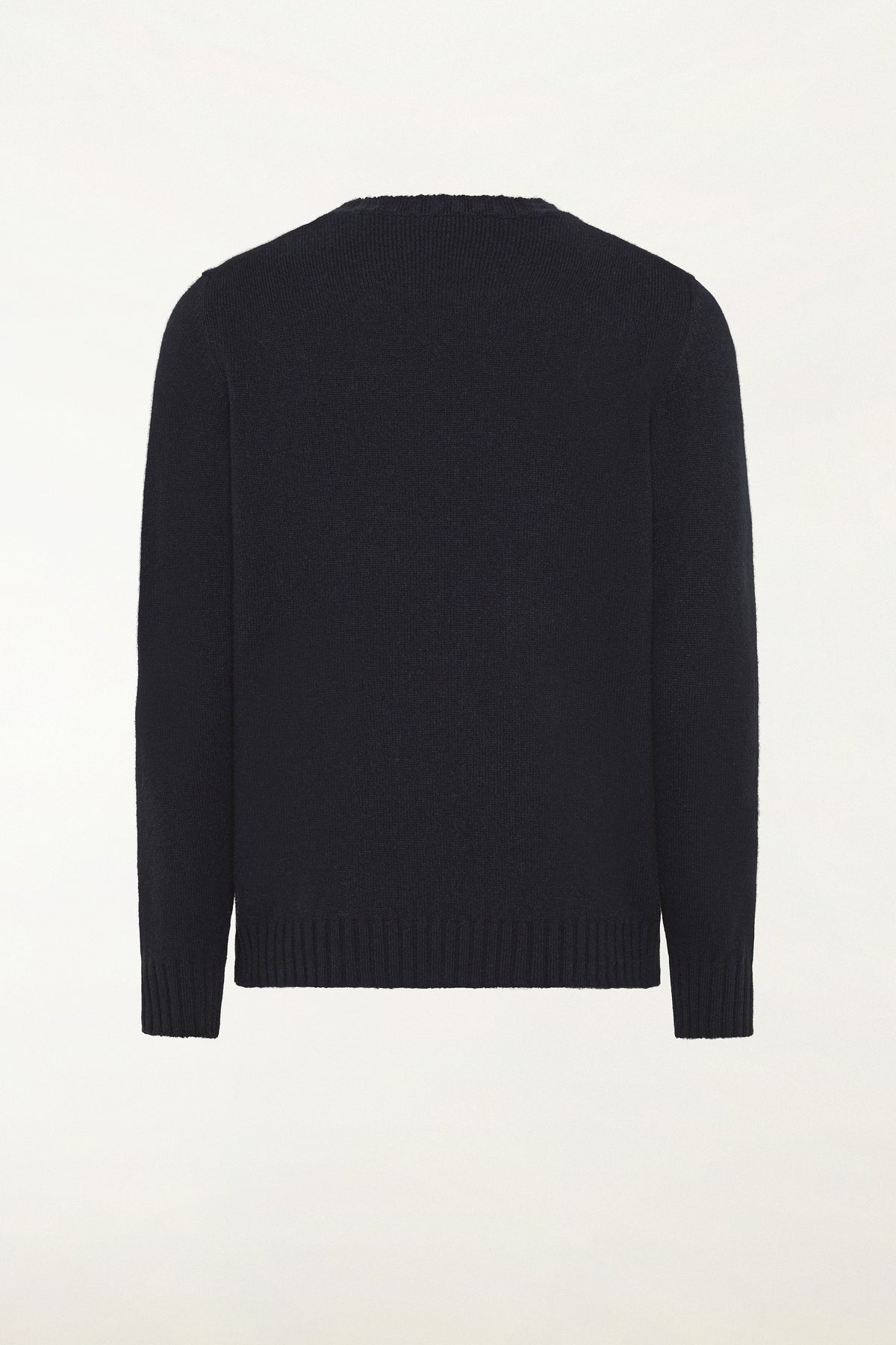 Navy blue cashmere crew neck