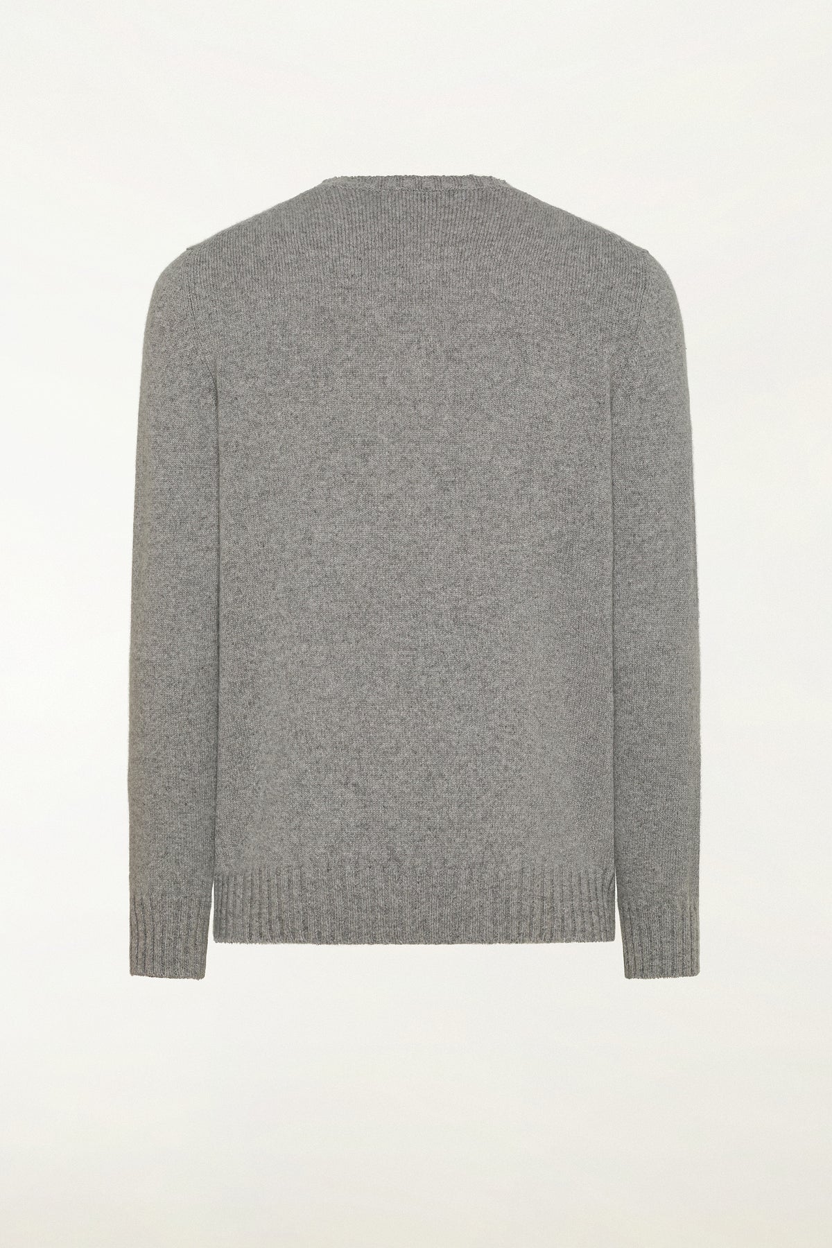 Girocollo in cashmere color grigio | PIACENZA 1733