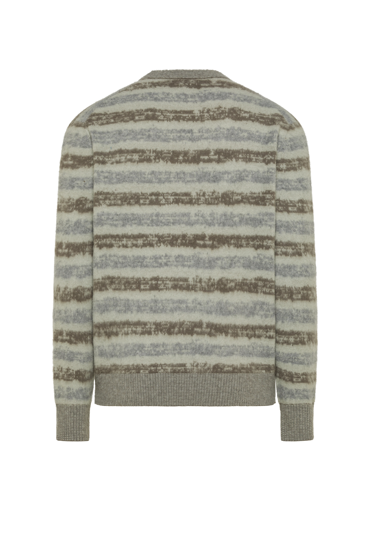 Girocollo in lana color grigio