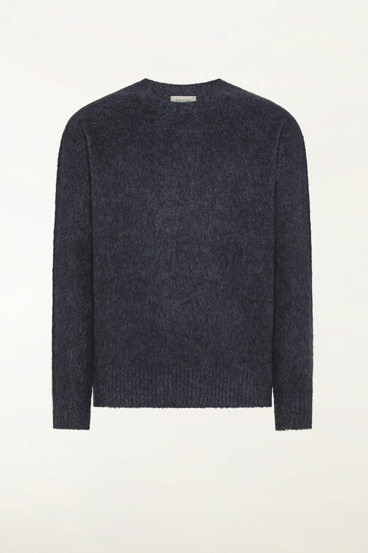 Girocollo in cashmere color blu - Nuovi arrivi cashmere | PIACENZA 1733
