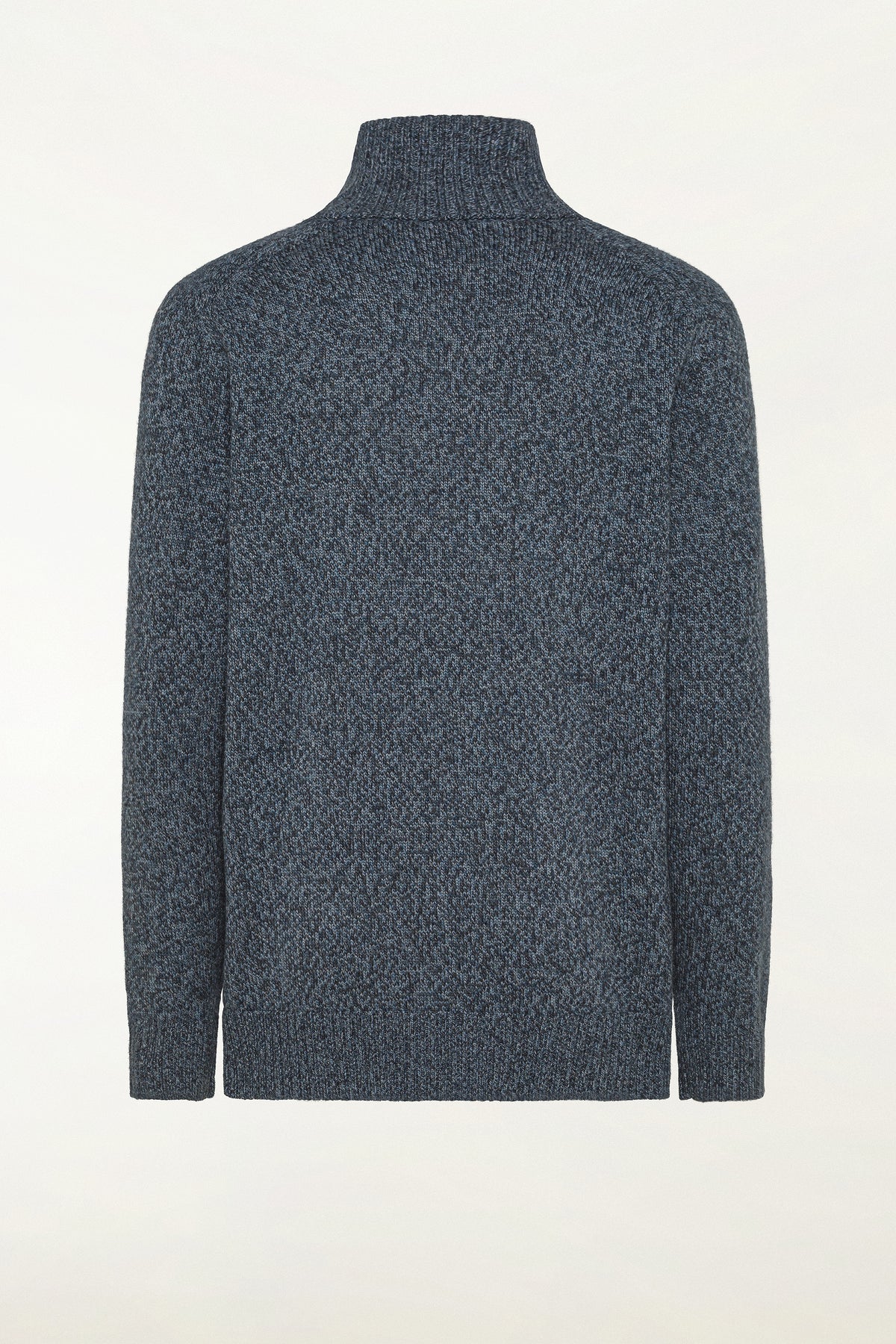 Cardigan in lana color jeans | PIACENZA 1733