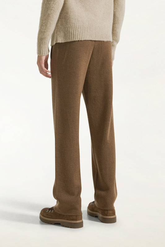 Pantalone in lana color vicuña - nuovi arrivi HP | PIACENZA 1733