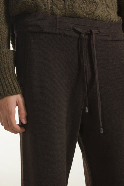 Pantalone in lana color marrone | PIACENZA 1733