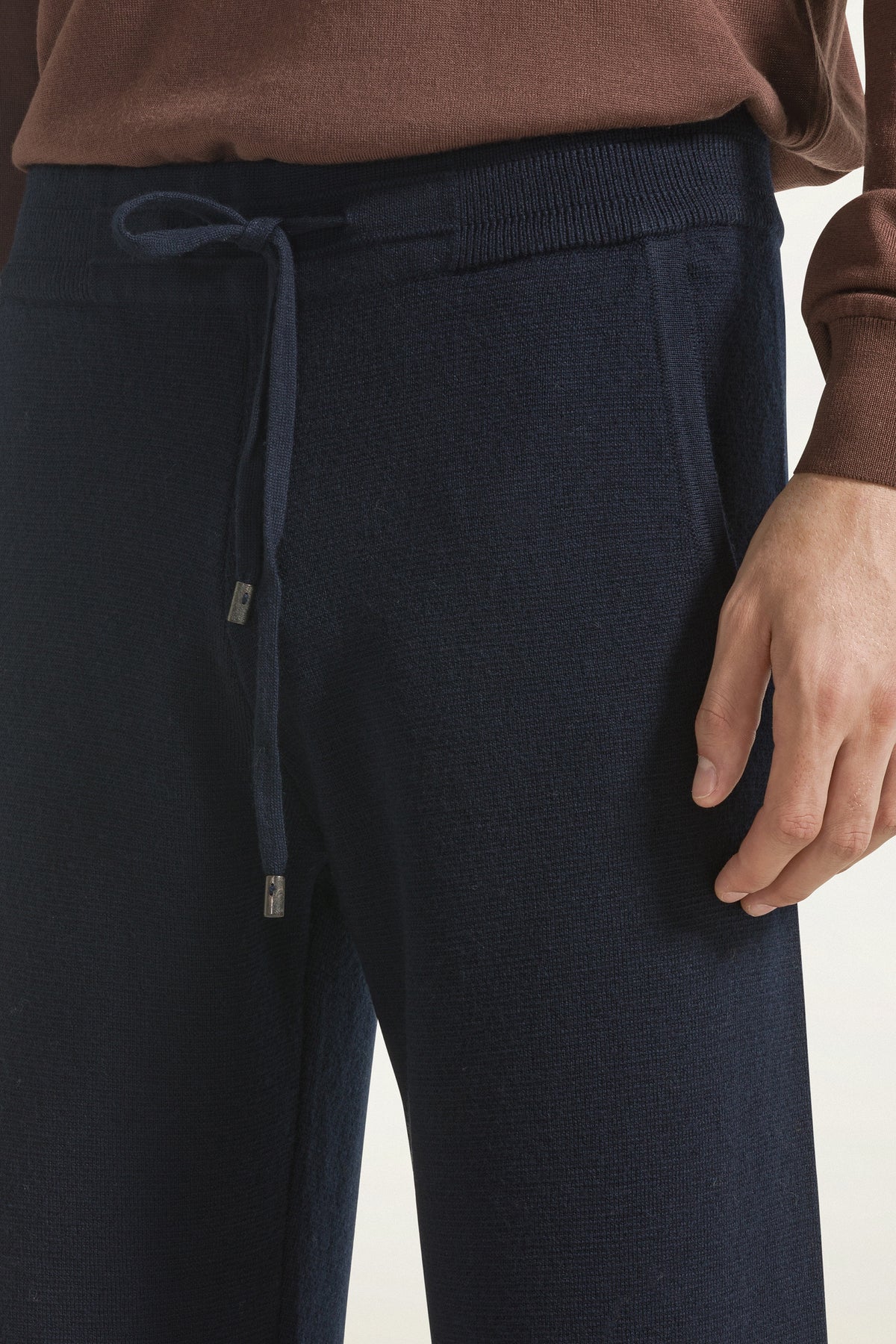 Navy wool trousers | PIACENZA 1733
