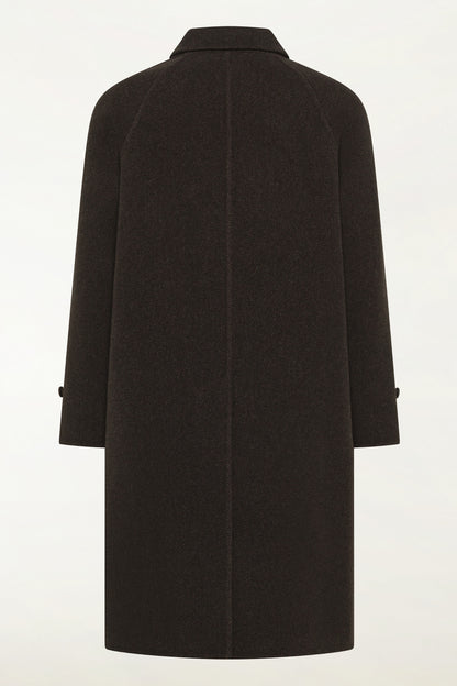 Brown wool coat | PIACENZA 1733