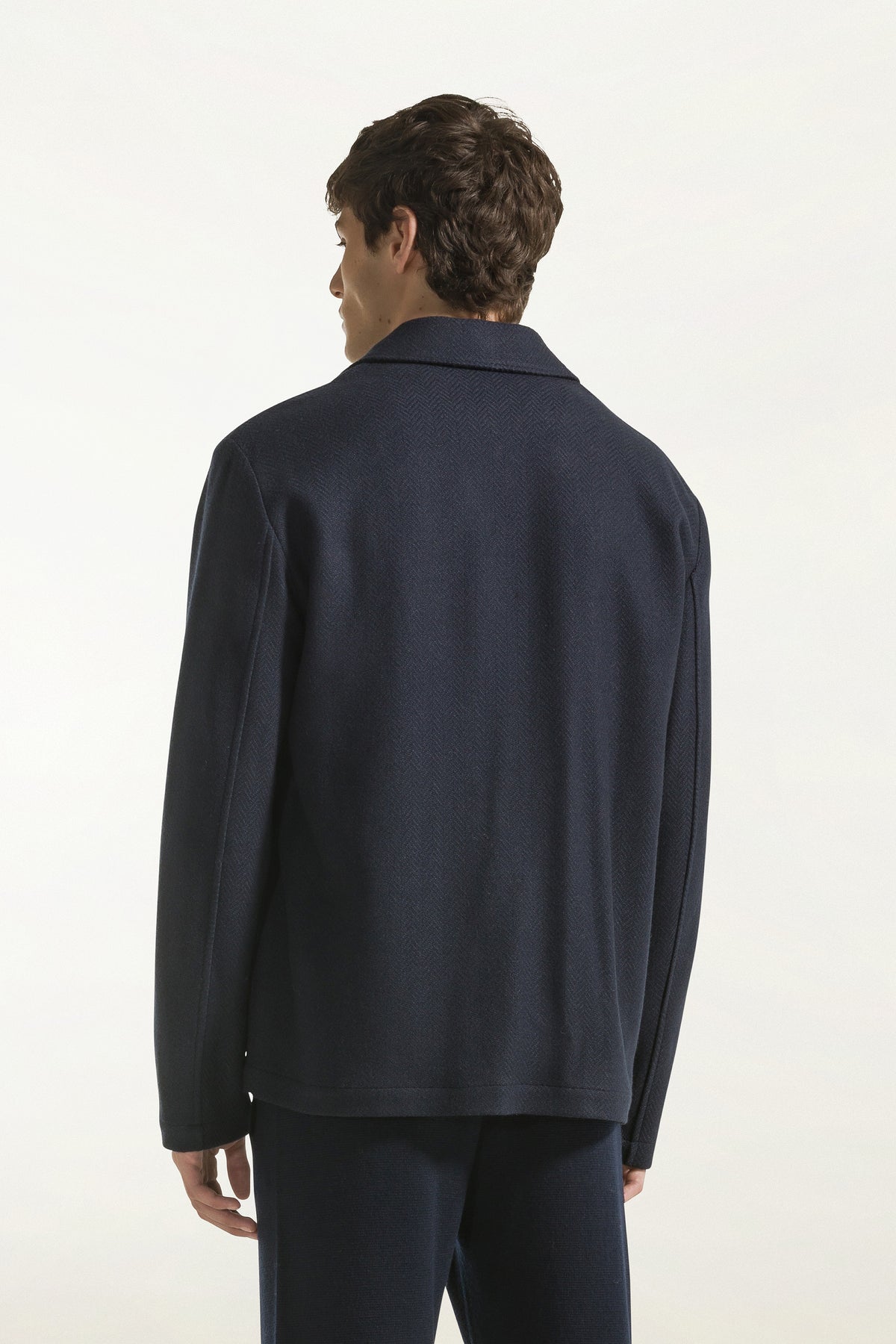 Giacca in cashmere color blu | PIACENZA 1733