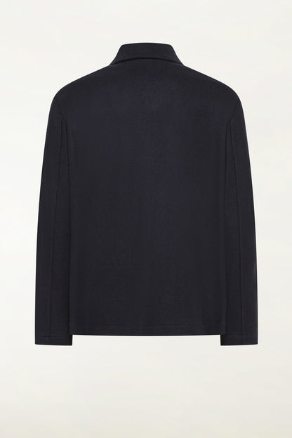 Giacca in cashmere color blu | PIACENZA 1733