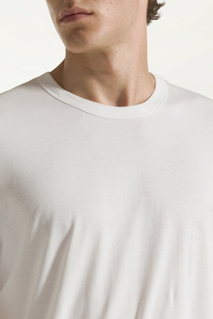 White cotton T-shirt | PIACENZA 1733