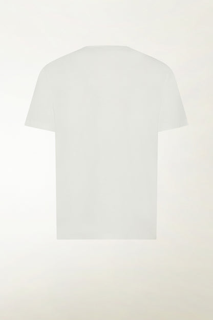 T-shirt in cotone color bianco | PIACENZA 1733