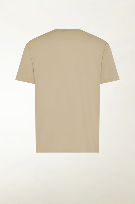 T-shirt in cotone color beige - Abbigliamento Ready-to-Wear Uomo | PIACENZA 1733