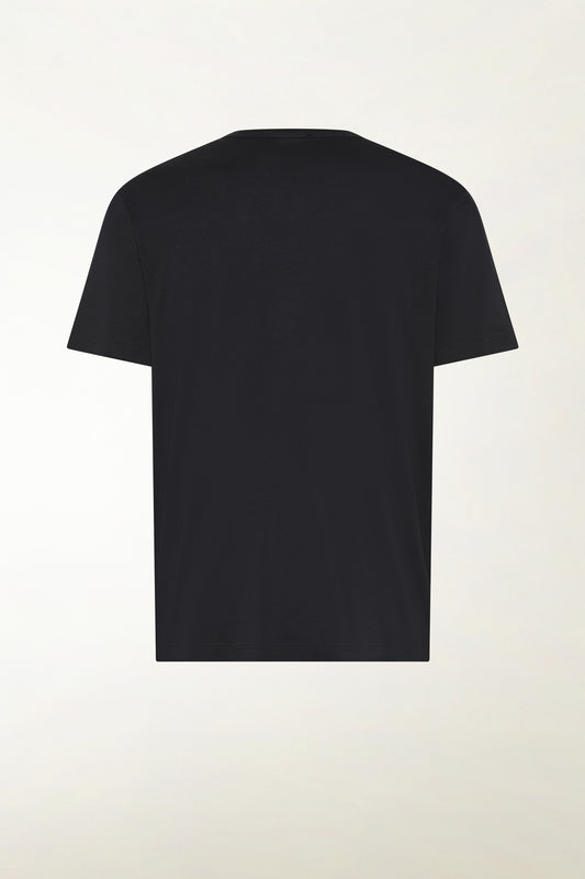 T-shirt in cotone color nero - Abbigliamento Ready-to-Wear Uomo | PIACENZA 1733