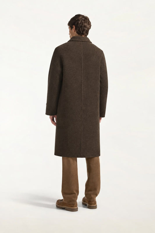 Brown cashmere coat - New Arrivals FW26 | PIACENZA 1733